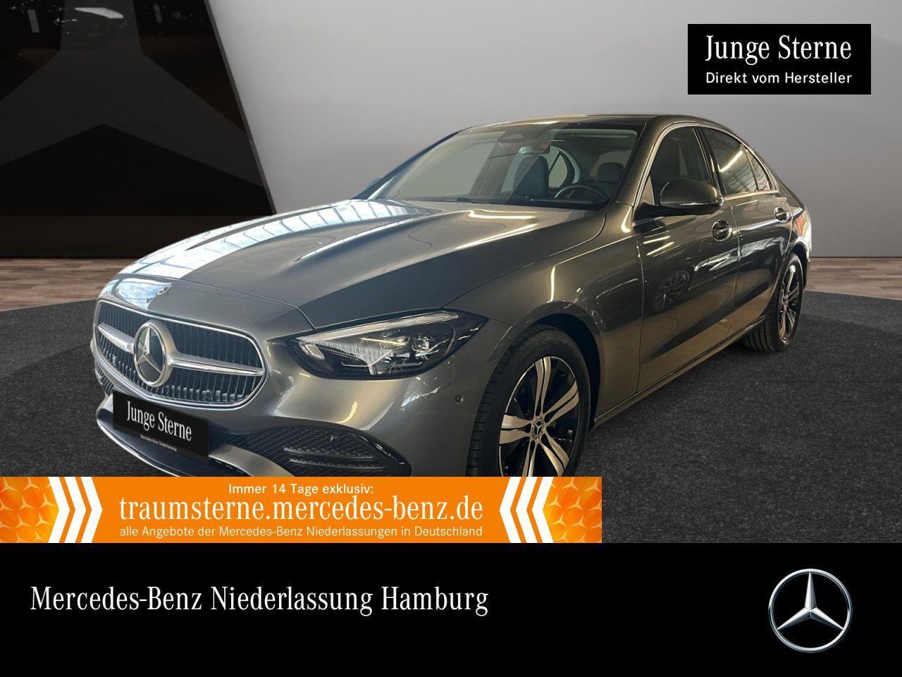 MERCEDES-BENZ C 180 Avantgarde/AdvPak/Ambiente/ParkPak/MBUX