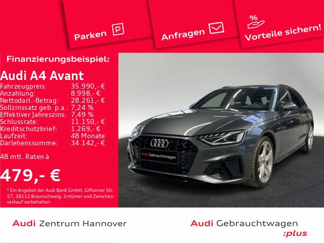 Audi A4 Avant S line 35 TFSI AHK LED Kamera ACC virtu