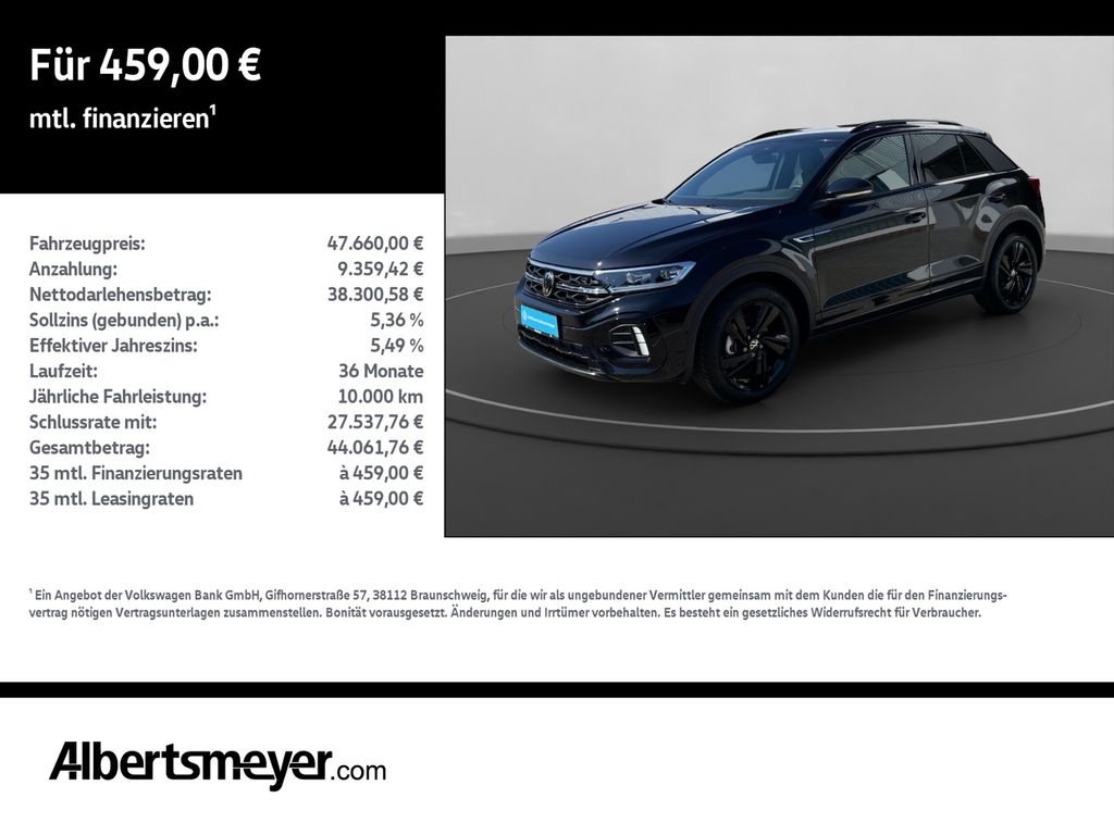 T-Roc 2.0 TDI R-Line +DSG+ACC+NAVI+AHK+KLIMA+LED