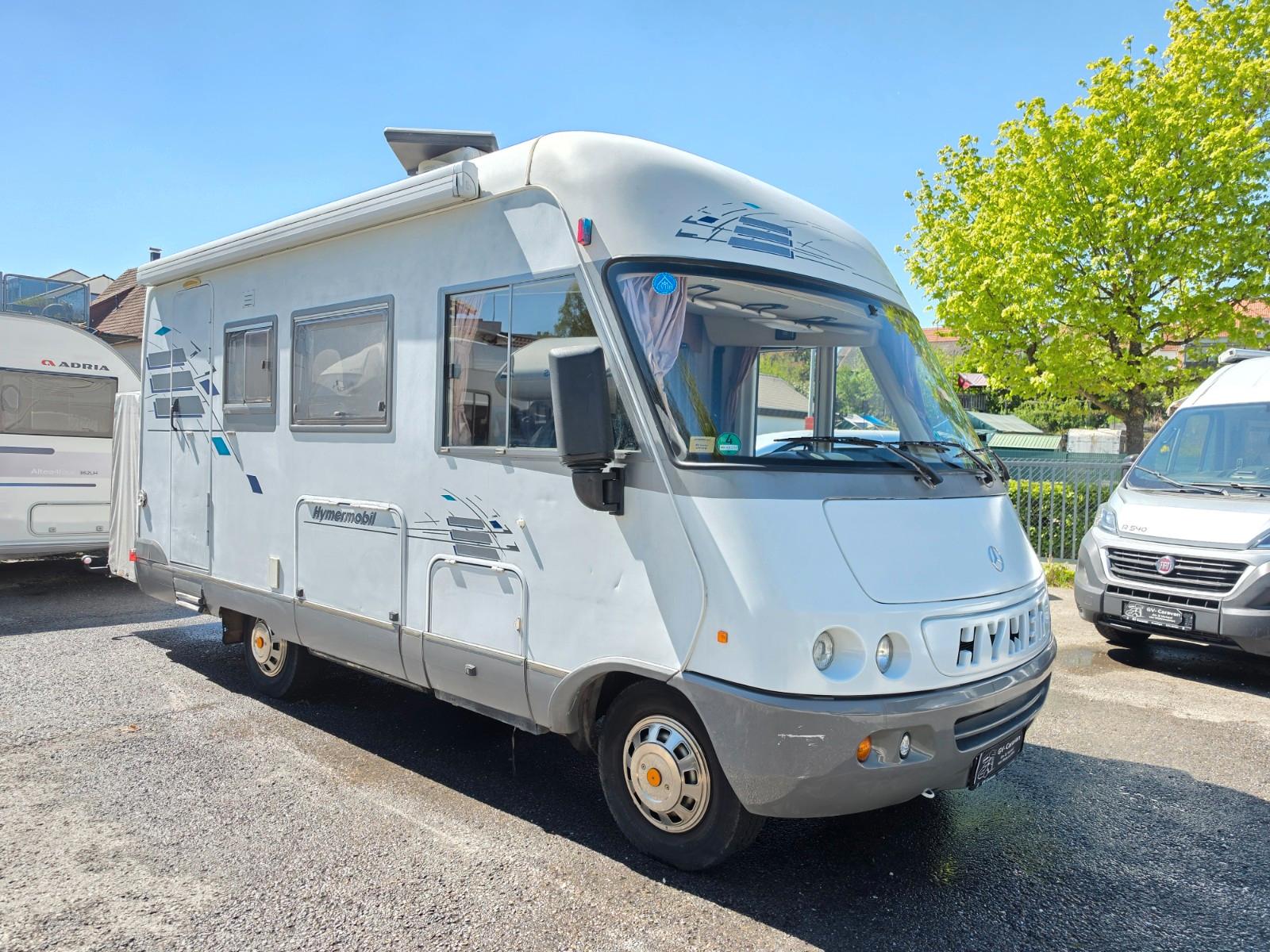 HYMER / ERIBA / HYMERCAR S520 *MERCEDES*AUTOMATIK*KLIMA*DPF*HUBBETT*