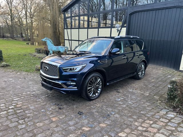 Infiniti QX80 5.6L V8 AWD 8 Sitze Neuwagen 360 ApplePlay