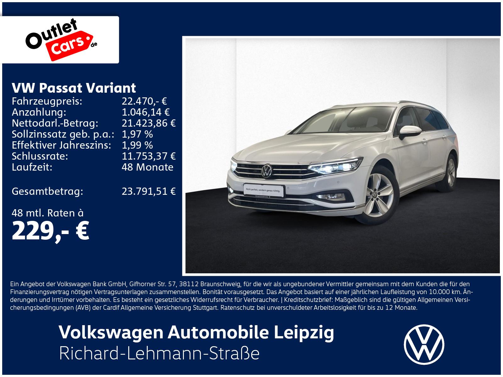 Volkswagen Passat Variant Elegance 2.0 TDI DSG *IQ.LIGHT*