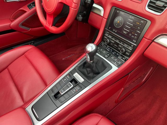 Porsche 981 Boxster*Schalter*Navi*Leder*Scheckheft*BT