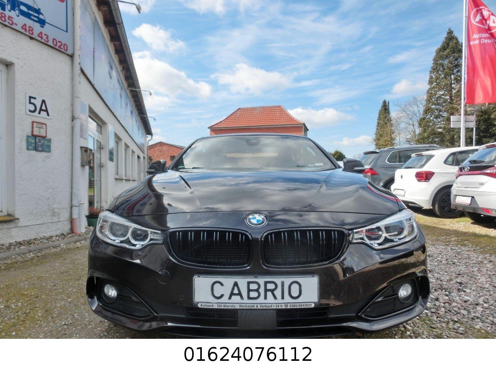 BMW 420d Cabrio /Mod.2014/Aut./Navi/Bi-Xenon/Head Up