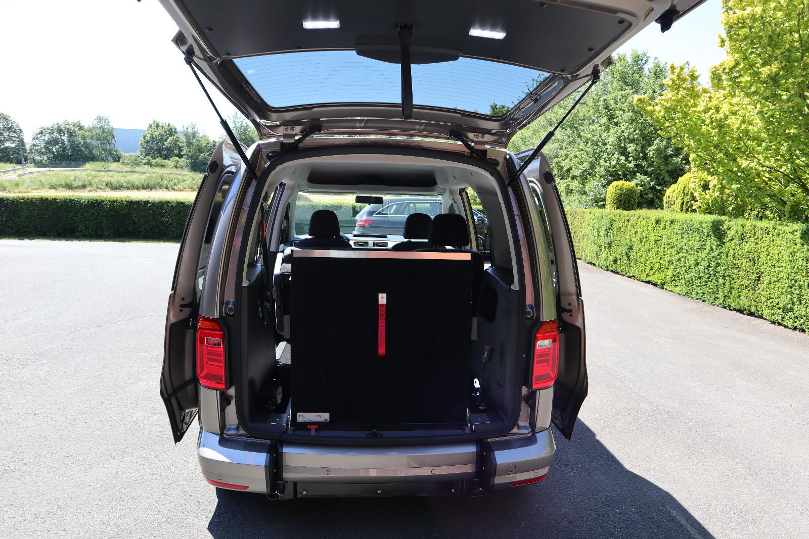 Volkswagen Caddy 1,4TSI DSG*rollstuhlgerecht*Wenderampe*AMF