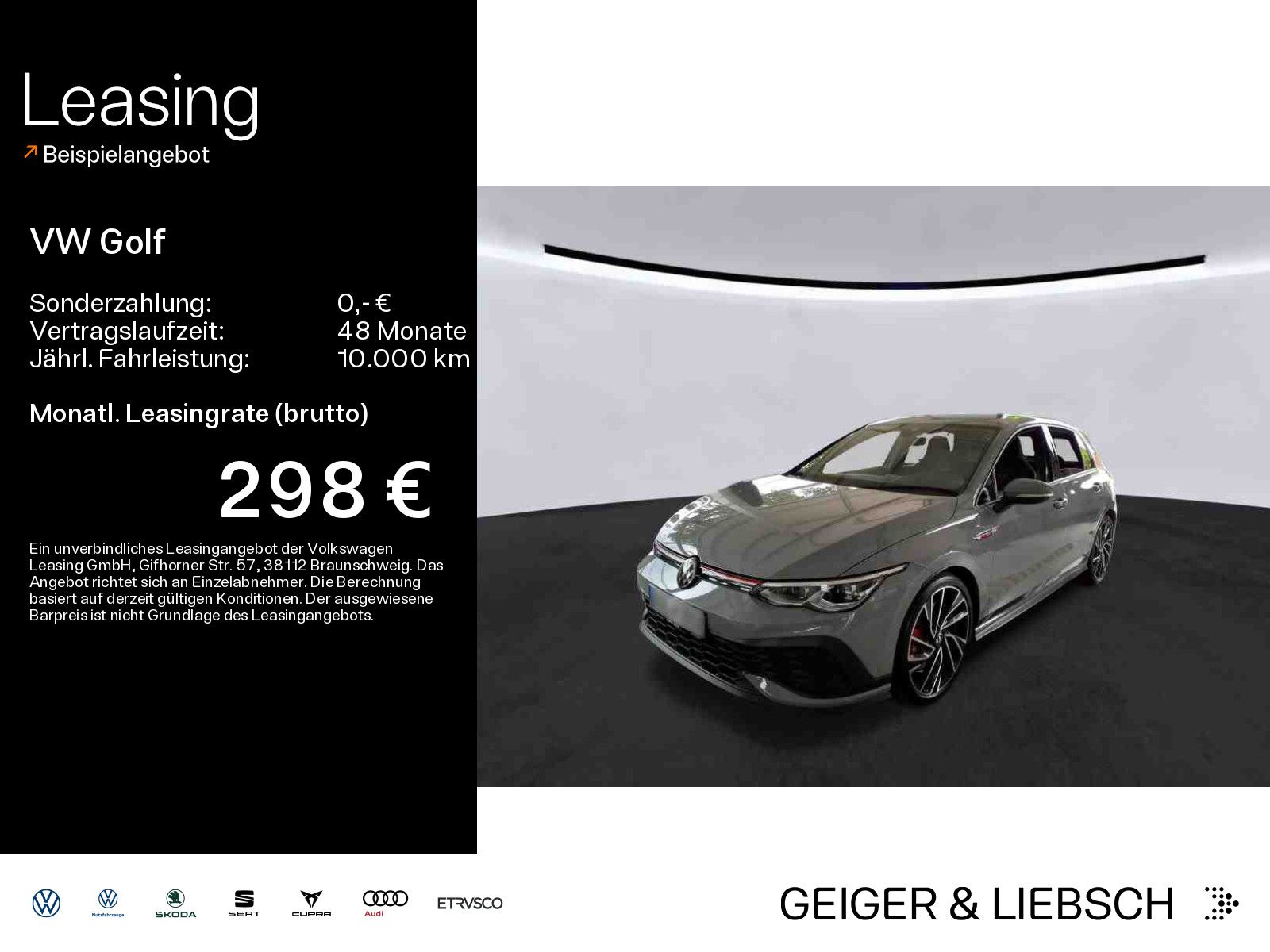 Volkswagen Golf VIII 2.0 TSI DSG GTI CLUBSPORT*LED*KAMERA*P