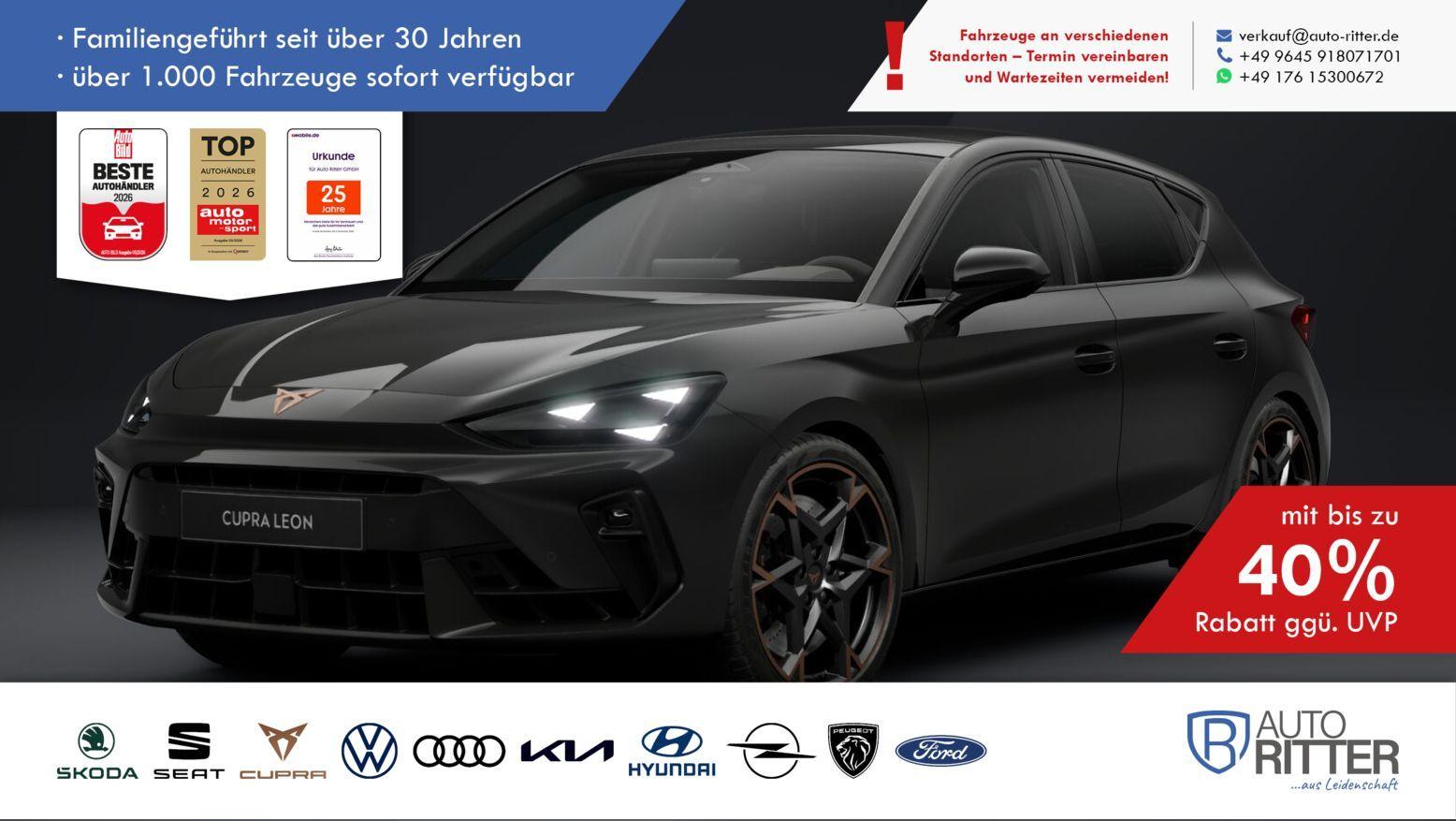 Cupra Leon VZ ACC RFK PANO Matrix Navi Carplay Klim...