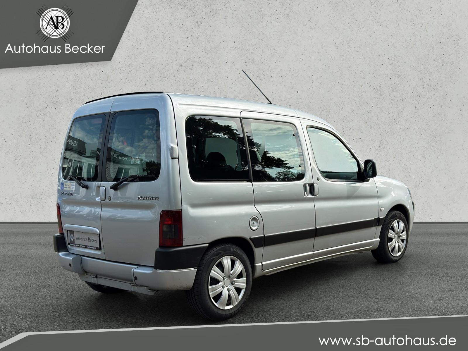 Peugeot Partner 1.6+ Behinderten Umbau+Rollstuhlrampe+KL