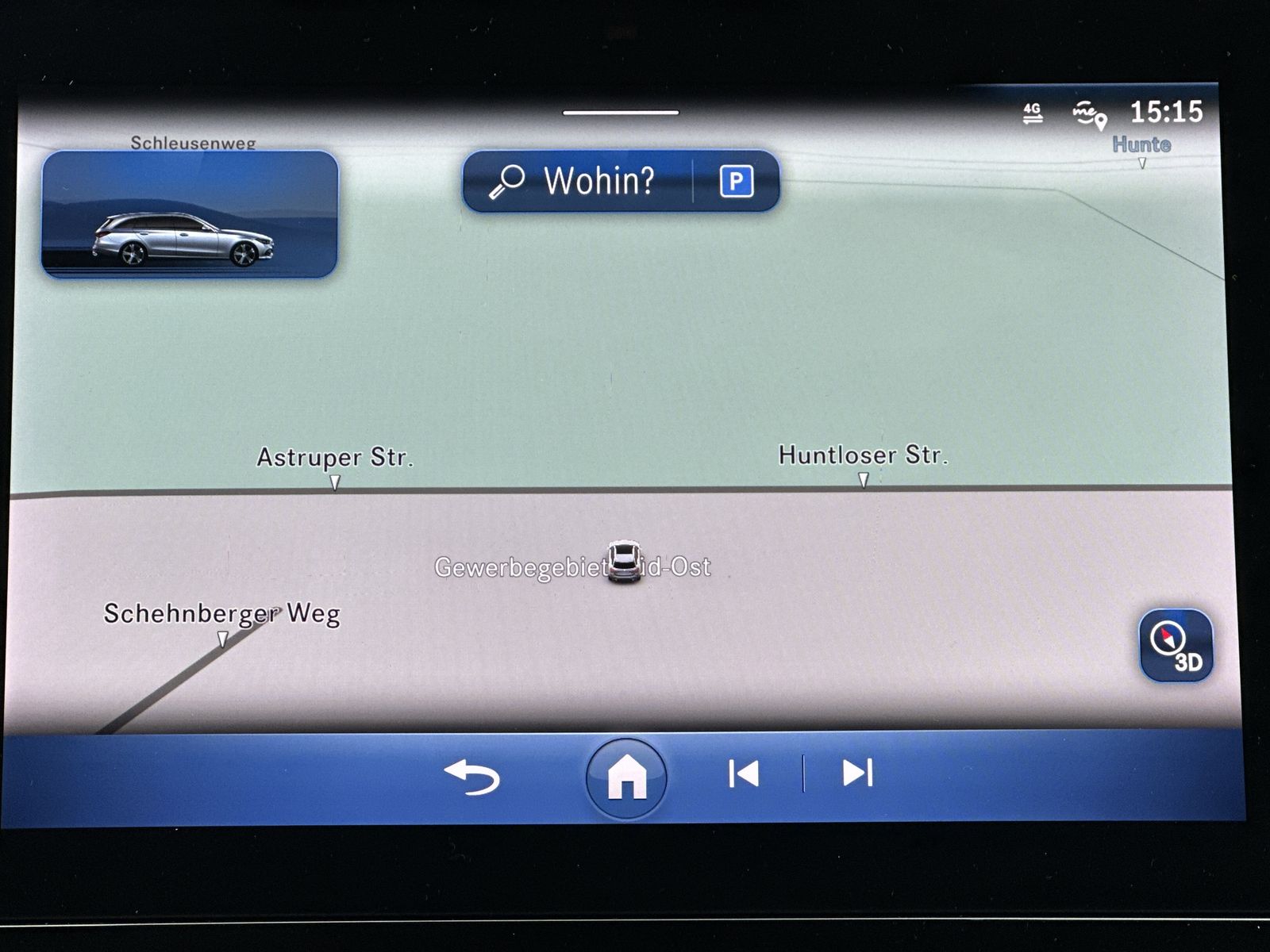 Fahrzeugabbildung Mercedes-Benz C 220d T 4M AMG-Line NAV+LED+KAM+VC+CARPLAY+1HD