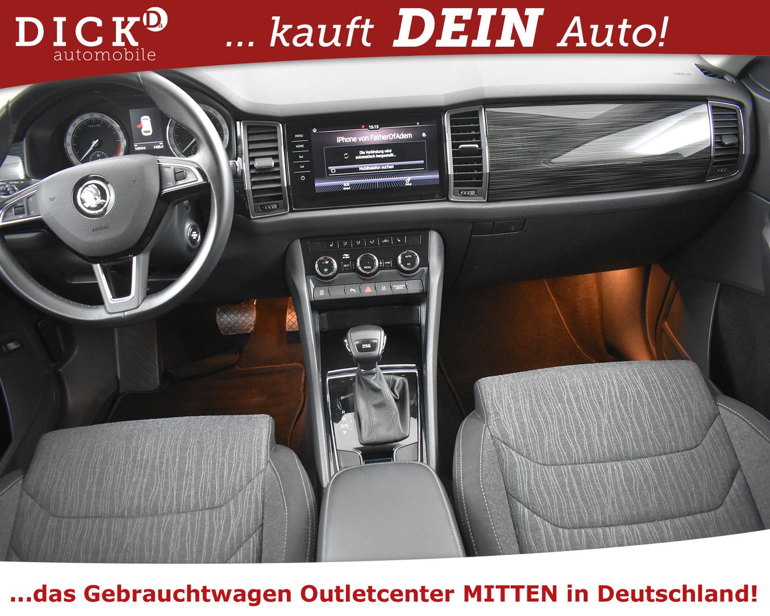 SKODA Kodiaq 2.0d DSG Style MEMO+COLUM+LED+SHZ+KEY+TEM - Image 8