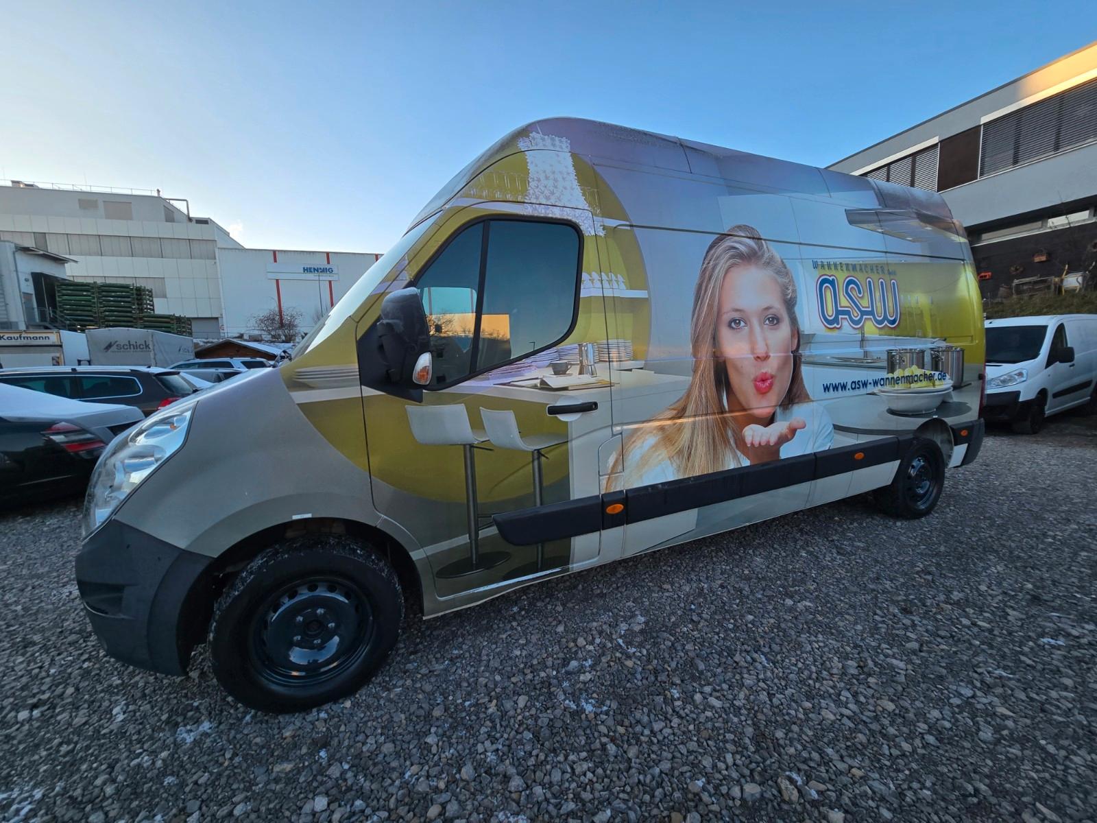 Renault Master III Kasten L3H3 GKa 3,5t/KLIMA/MAXI HOCH