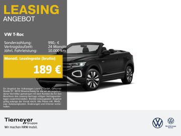 Volkswagen Leasingangebot: Volkswagen T-Roc 1.0 TSI STYLE KAMERA NAVI ASSIST APP-CON