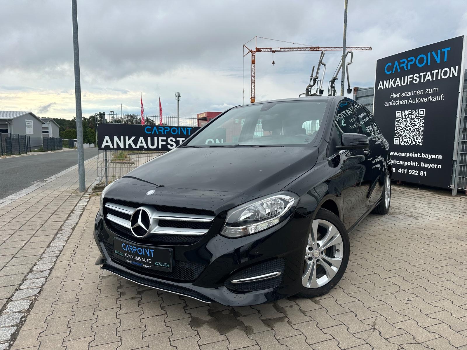 Mercedes-Benz B 200 PDC vorn+hint, Navi, Teilleder, Scheckheft