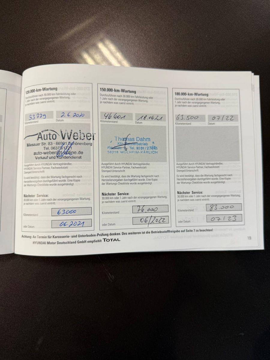 Fahrzeugabbildung Hyundai i40 cw blue Classic /AHK/8.FACH BEREIFT