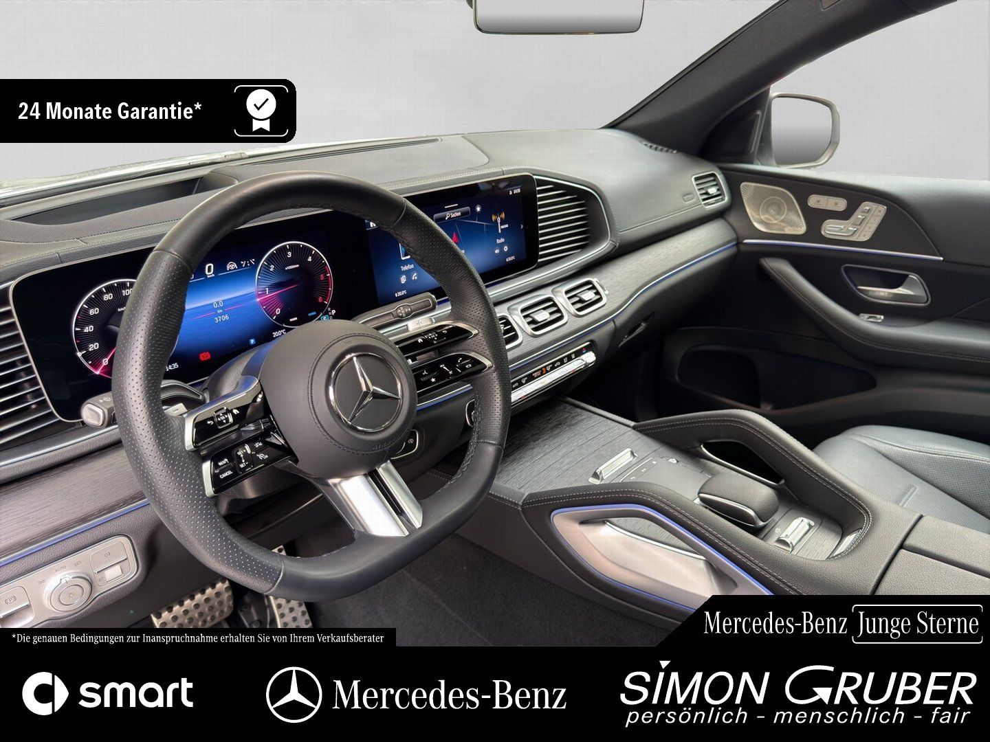 Fahrzeugabbildung Mercedes-Benz GLE 450 d 4M Coupe AMG Night Standhzg AHK 22Zoll