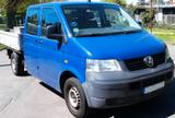 Volkswagen VW T5 Transporter Pritsche 2,0 L Motor TÜV NEU - VW T5 Transporter Benzin Gebrauchtwagen