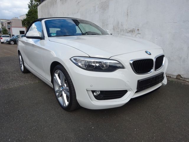 BMW 218 i Cabrio/Klima/Leder/Multi