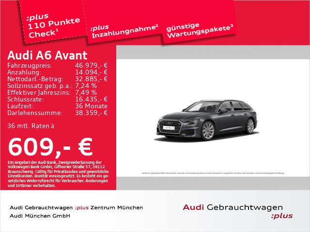 Audi A6 Avant TFSI e 55 qu. S line AHK/Massage/HuD/HD