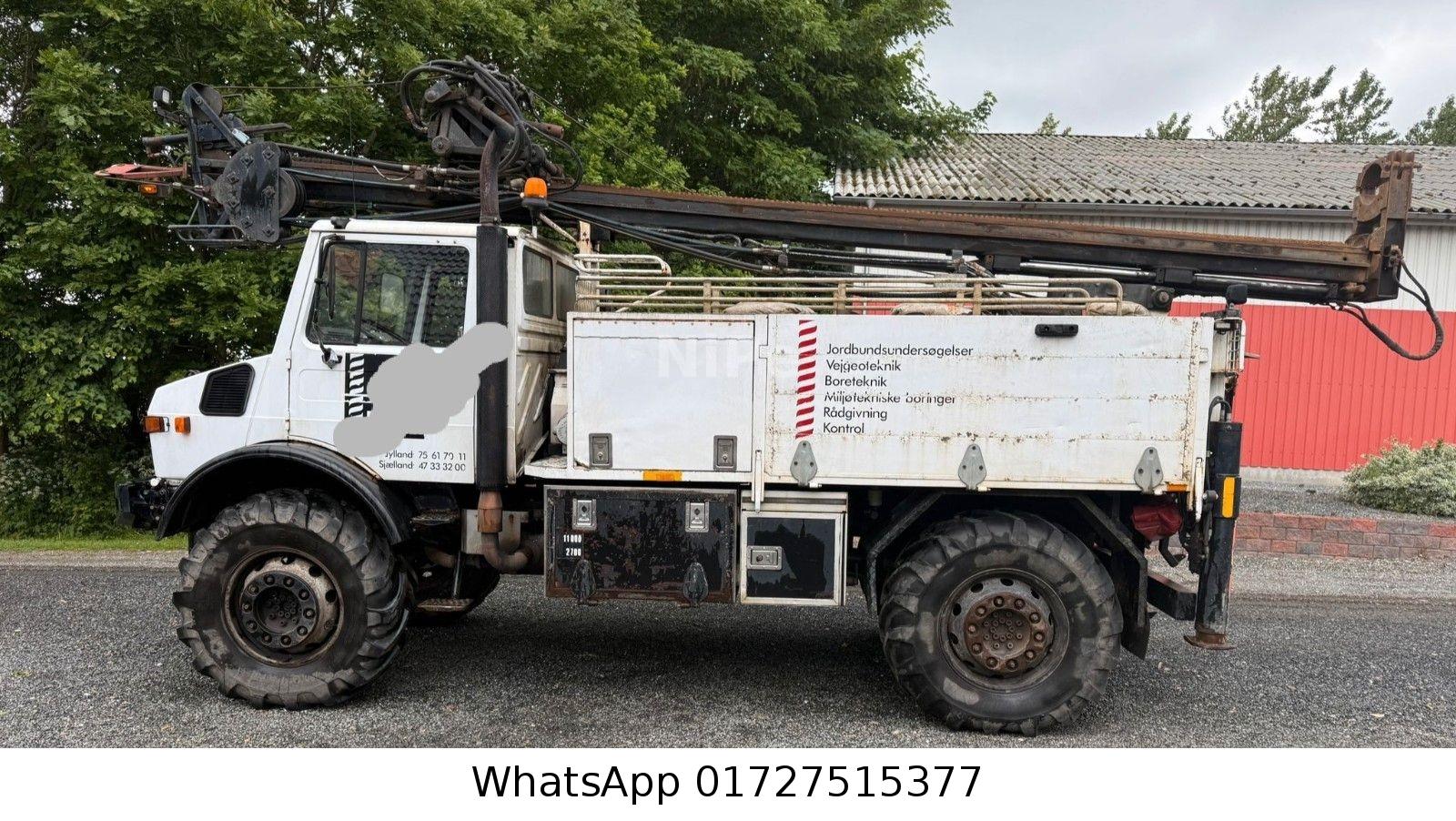 Unimog U 1650 4x4 / 437 DRILLING RIG KNEBEL AS