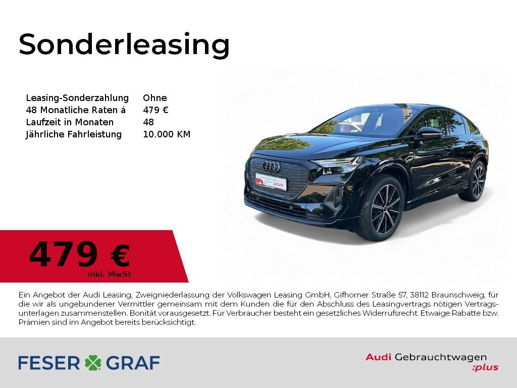 Q4 Sportback e-tron 45 quattro S line/Kamera/Nav