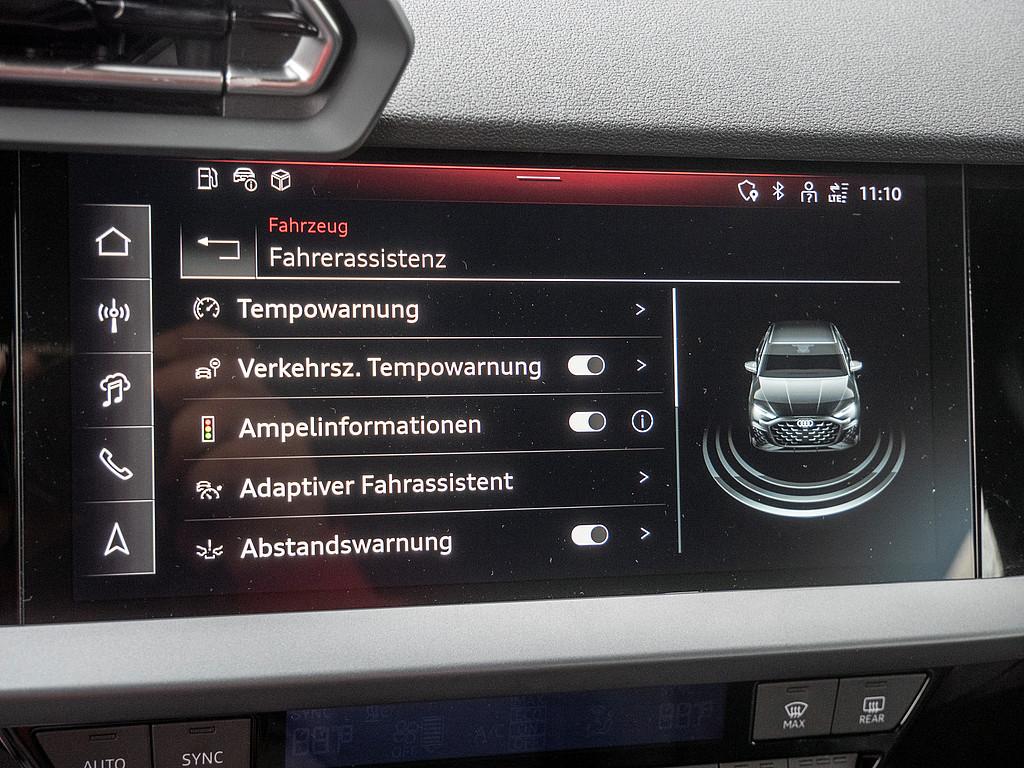 Audi A3 Limousine 30 TFSI PDC SHZ KAMERA NAVI AHK ACC, миниатюра 10