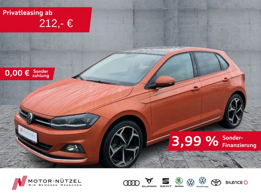 Volkswagen Polo 1.0 TSI HIGHLINE LED+PANO+DAB+SHZ+2xPDC+17Z