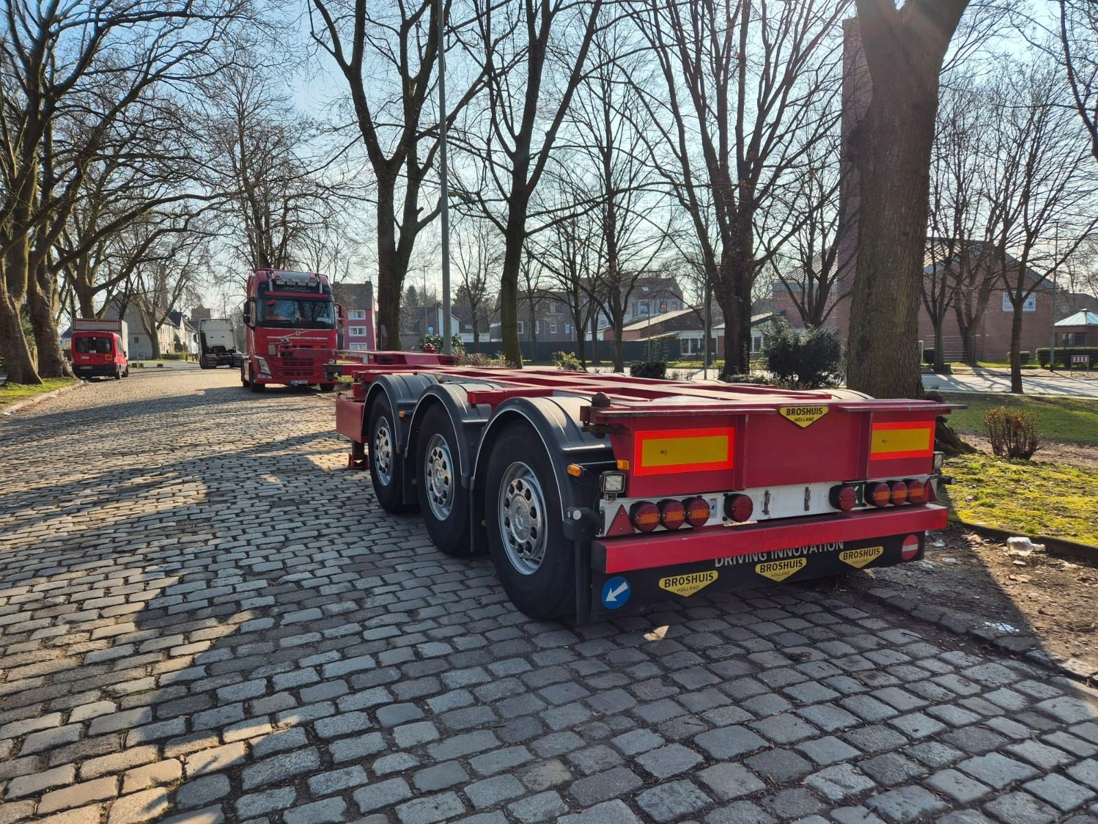Fahrzeugabbildung Broshuis Container Chassis -  MFCC-HD - Ausziehbar