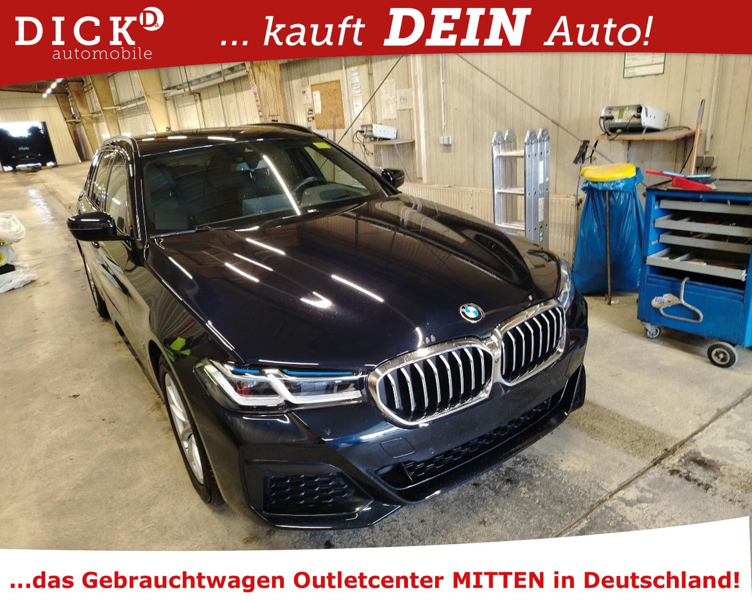 Fahrzeugabbildung BMW 520d T Aut. M SPORT/LASER/HUD/SHZ/360°/AHK/8Fa