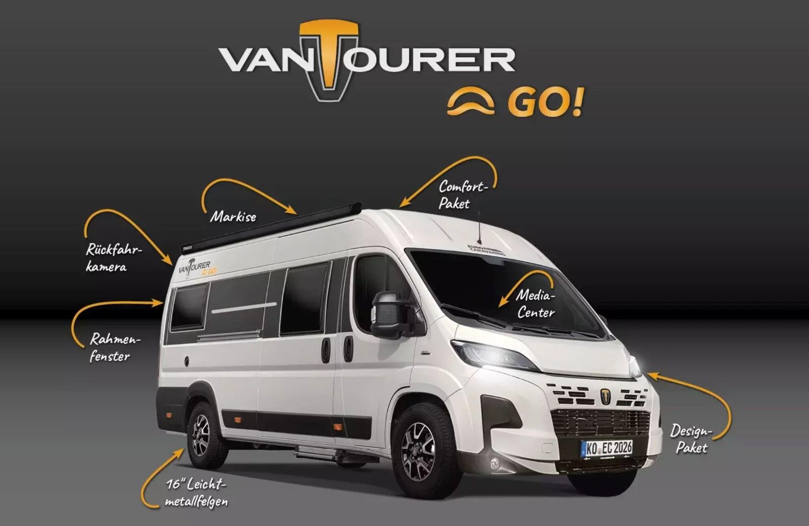 VANTourer 600L GO! Automatik -Längs-/Hubbett -Safety MESSE