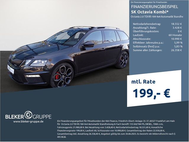 Skoda Octavia 2.0 TDI RS 60 4x4 Automatik Standheizun