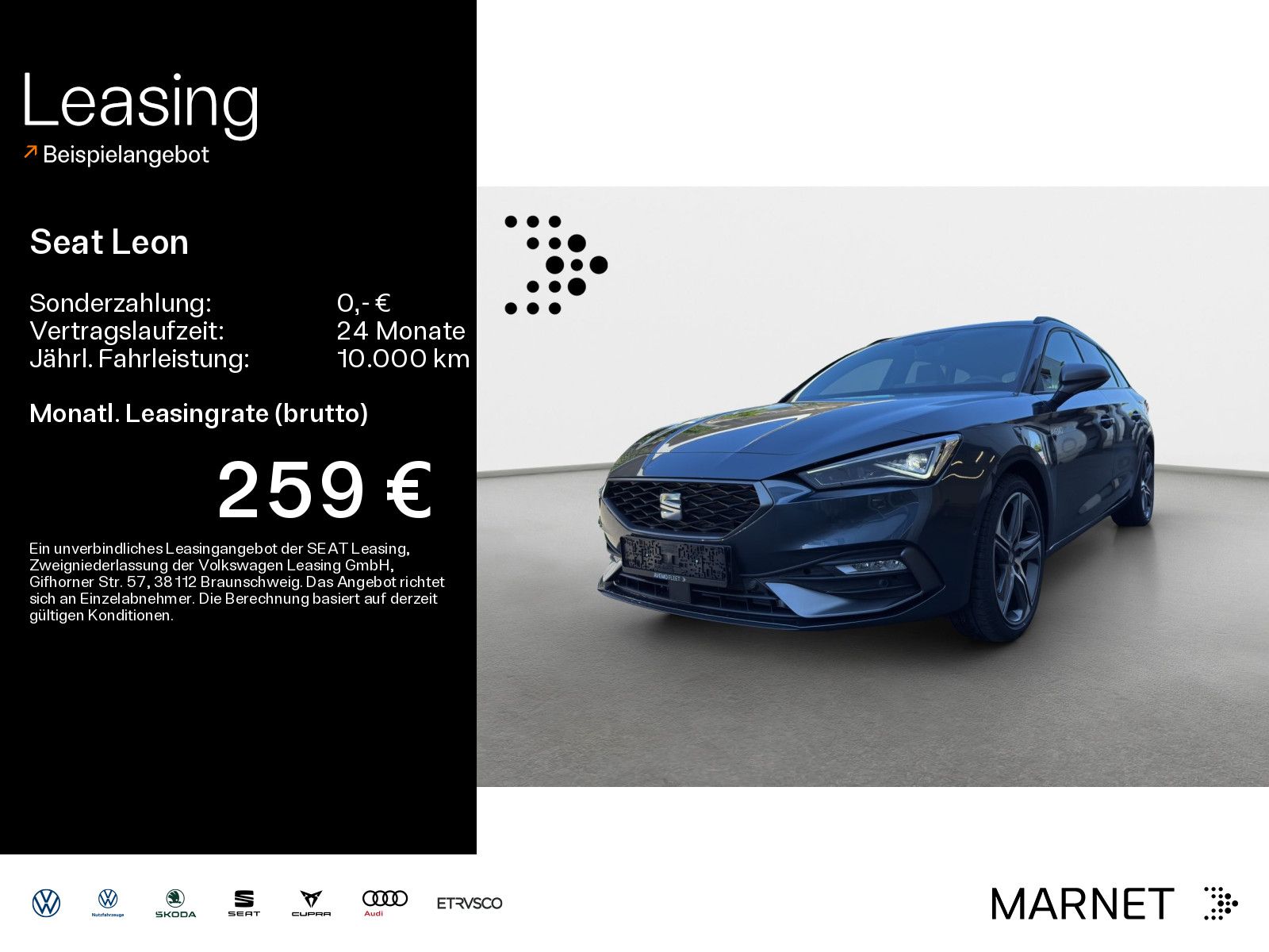 Seat Leon Sportstourer FR 110 KW *DSG*RFK*MATRIX*AHK*