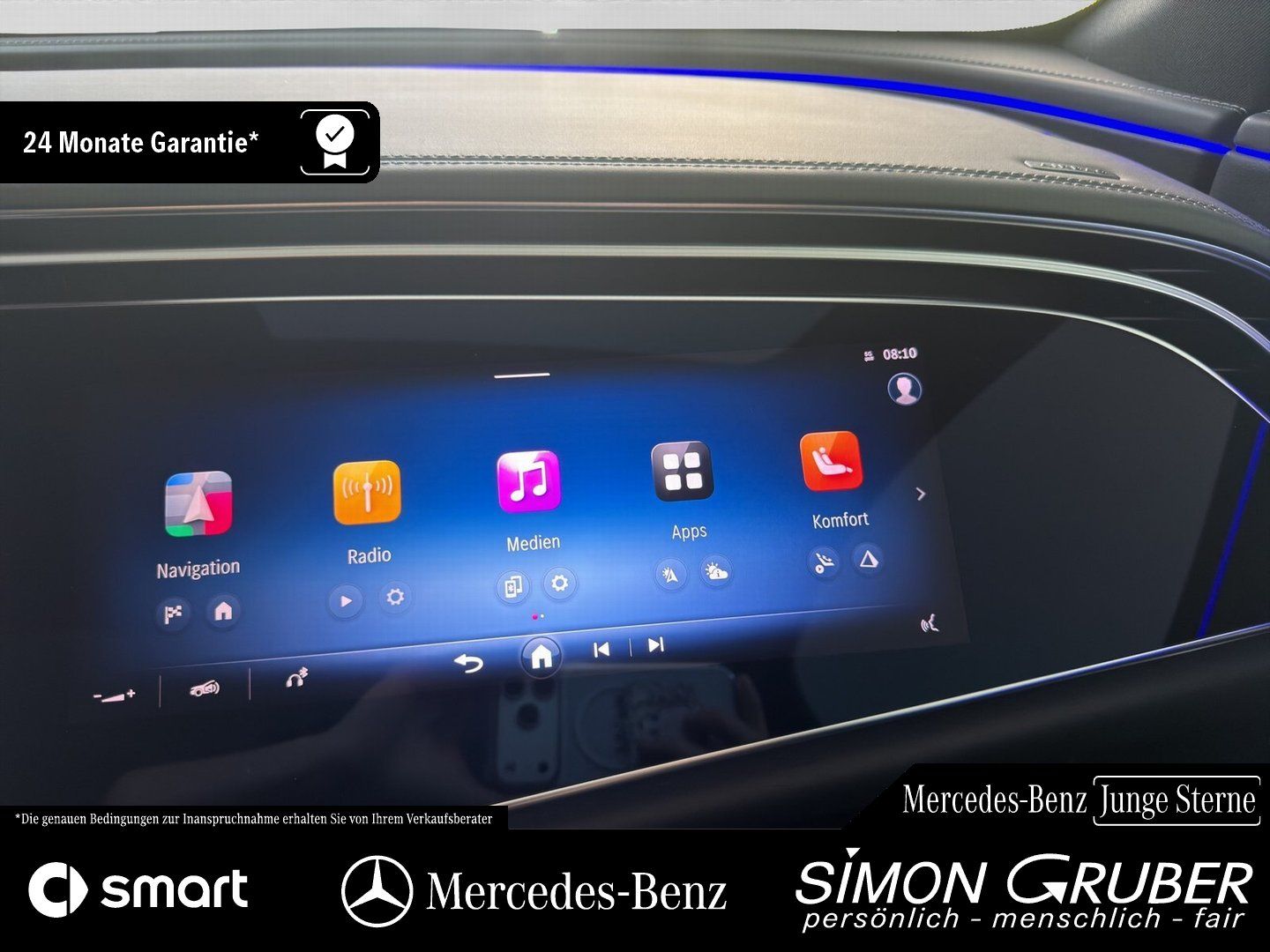Fahrzeugabbildung Mercedes-Benz E 300 e AMG Night Pano Superscreen Leder AHK
