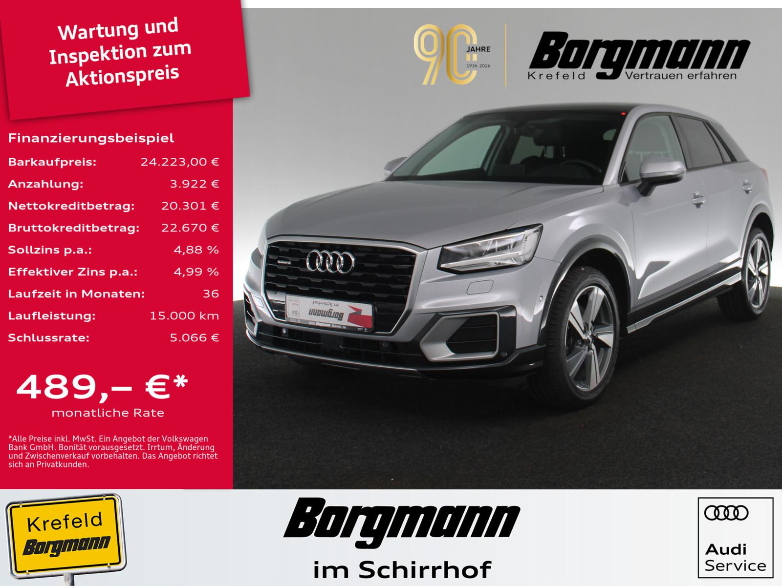 Audi Q2 40 TFSI quattro design PANO LED STANDHZ NAVI