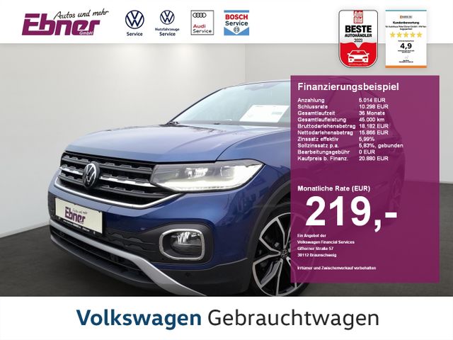 Volkswagen T-Cross BLACK STYLE TSI DSG AHK+ACC+LED+NAVI-APP