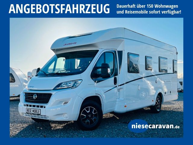 Dethleffs TREND T 7017 EINZELBETTEN HUBBETT HECKBAD SAT TV