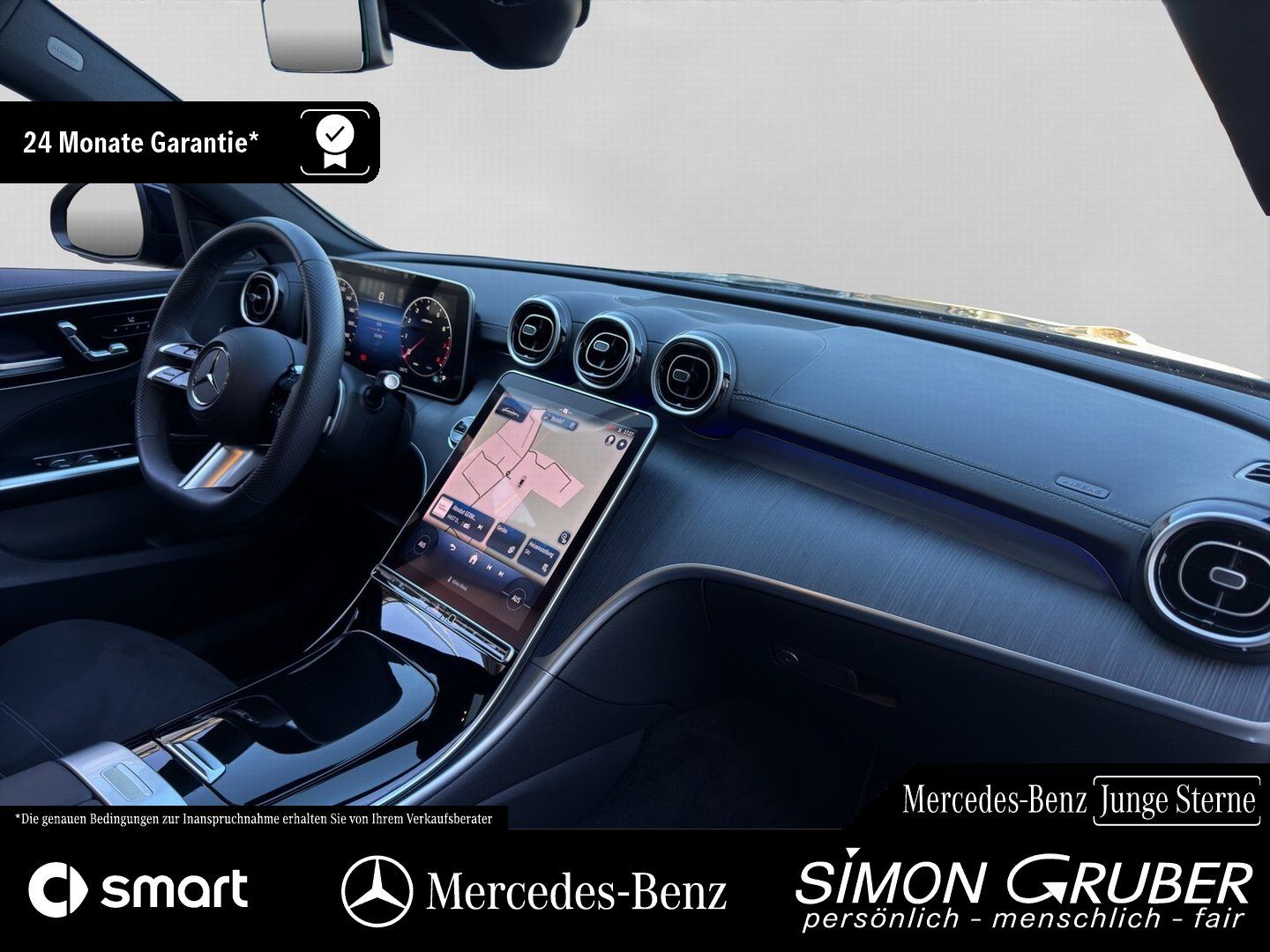 Fahrzeugabbildung Mercedes-Benz C 200 AMG Night Pano Ambi Memory AdSound 19Zoll