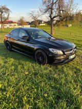 Mercedes-Benz C63S*MB100*PANO*HeadUp*Burmester*KeyLess*360 - Mercedes-Benz C 63 AMG: Schwarz, Limousine