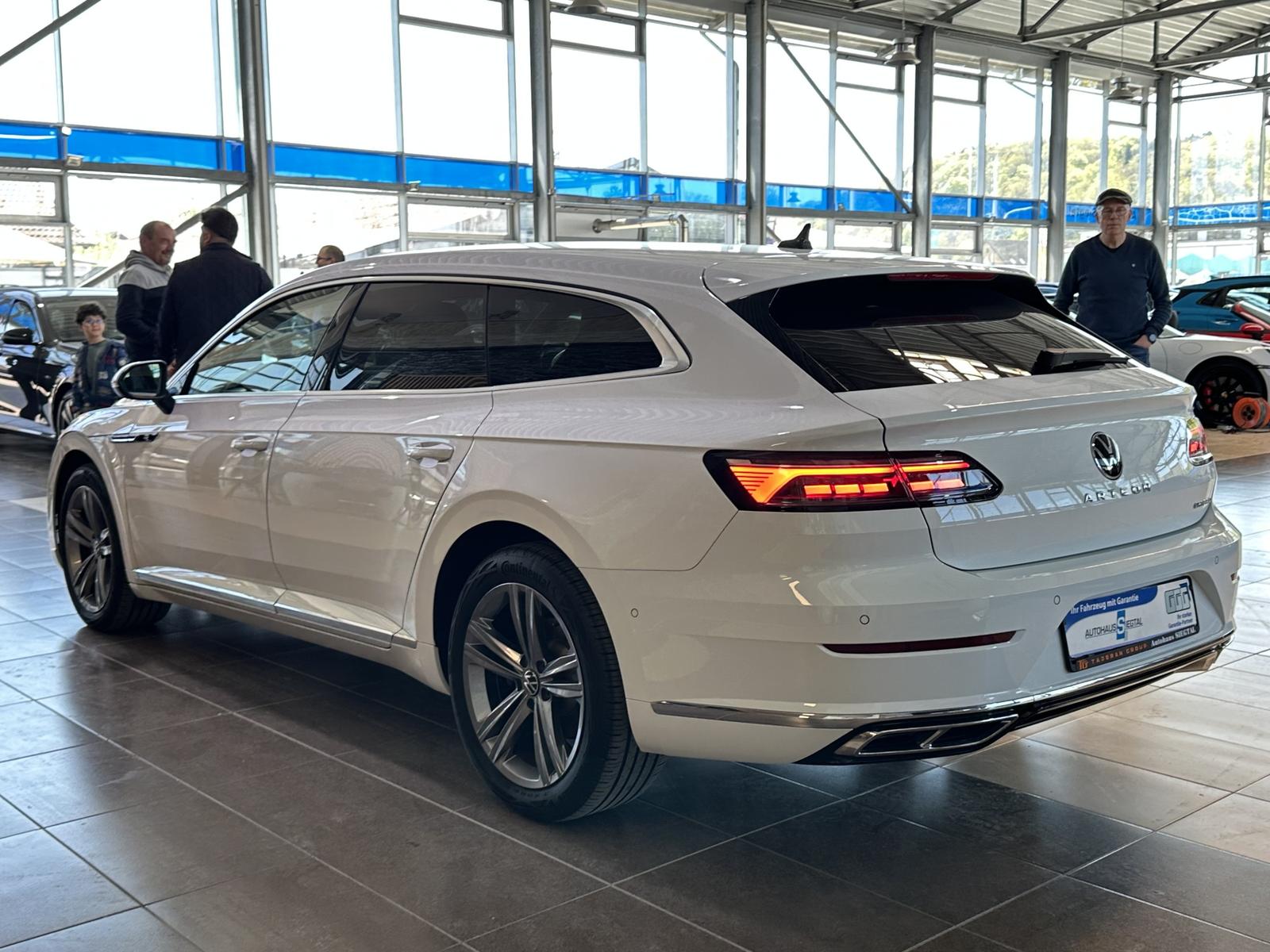 Volkswagen Arteon R-Line eHybrid RCam ST-Heiz Leder ACC AHK, миниатюра 4