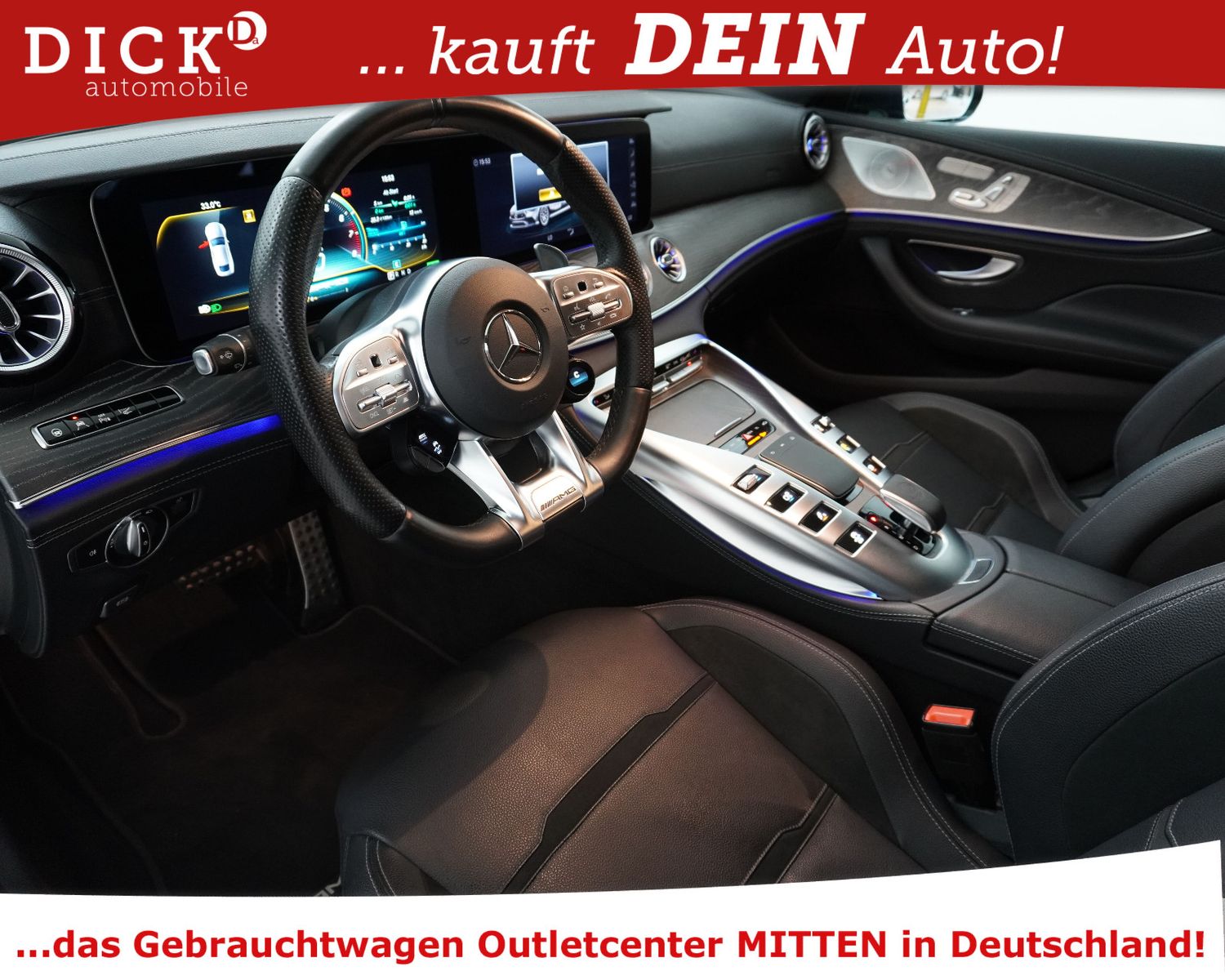 Fahrzeugabbildung Mercedes-Benz AMG GT53 4M+ PERFORM EINZELSTK+NIGH+PANO+MEMO+22