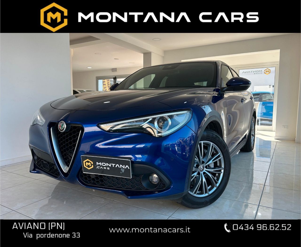Alfa Romeo Stelvio 2.2 Turbodiesel 160 CV AT8 RW