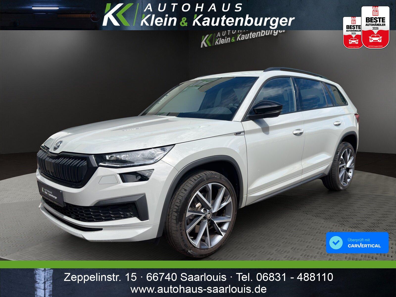 Skoda Kodiaq 2.0TDI Sportline 4x4+AHK+VIRTUAL+SITZBELÜ
