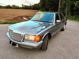 Mercedes-Benz 500 SE W126, Doppelairbag, Reiserechner, Leder