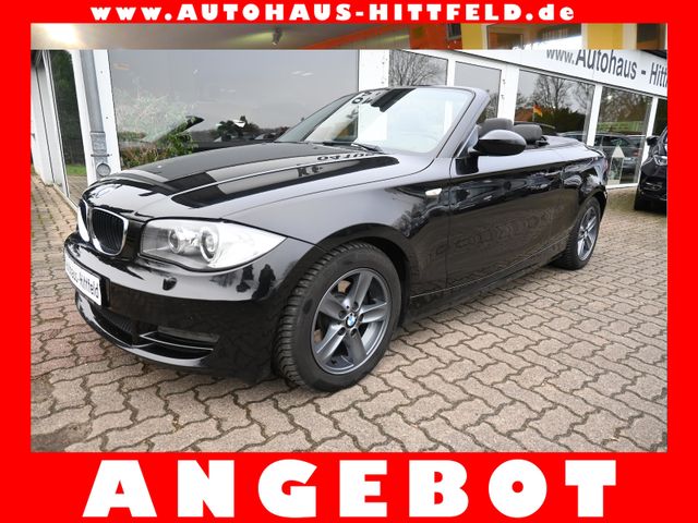 BMW 118i Cabrio Klimaaut NAVI Leder Xenon PDC 17Alu