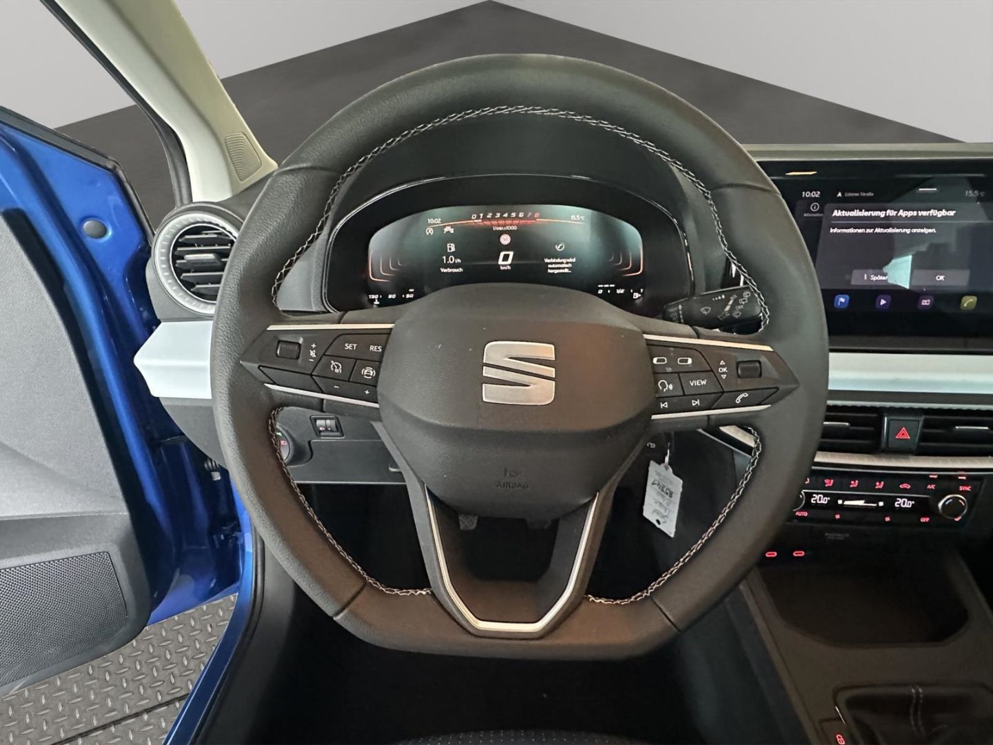 Fahrzeugabbildung SEAT Ibiza Navi Digitales Cockpit LED Apple CarPlay A