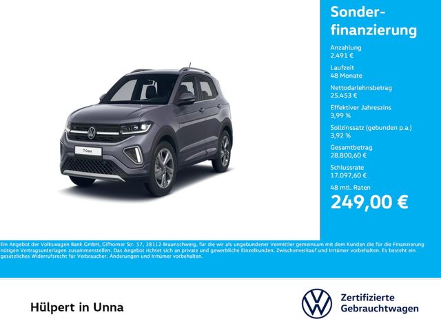 Volkswagen T-Cross 1.0 R-LINE CAM ACC LM17 NAVI SITZHEIZUNG