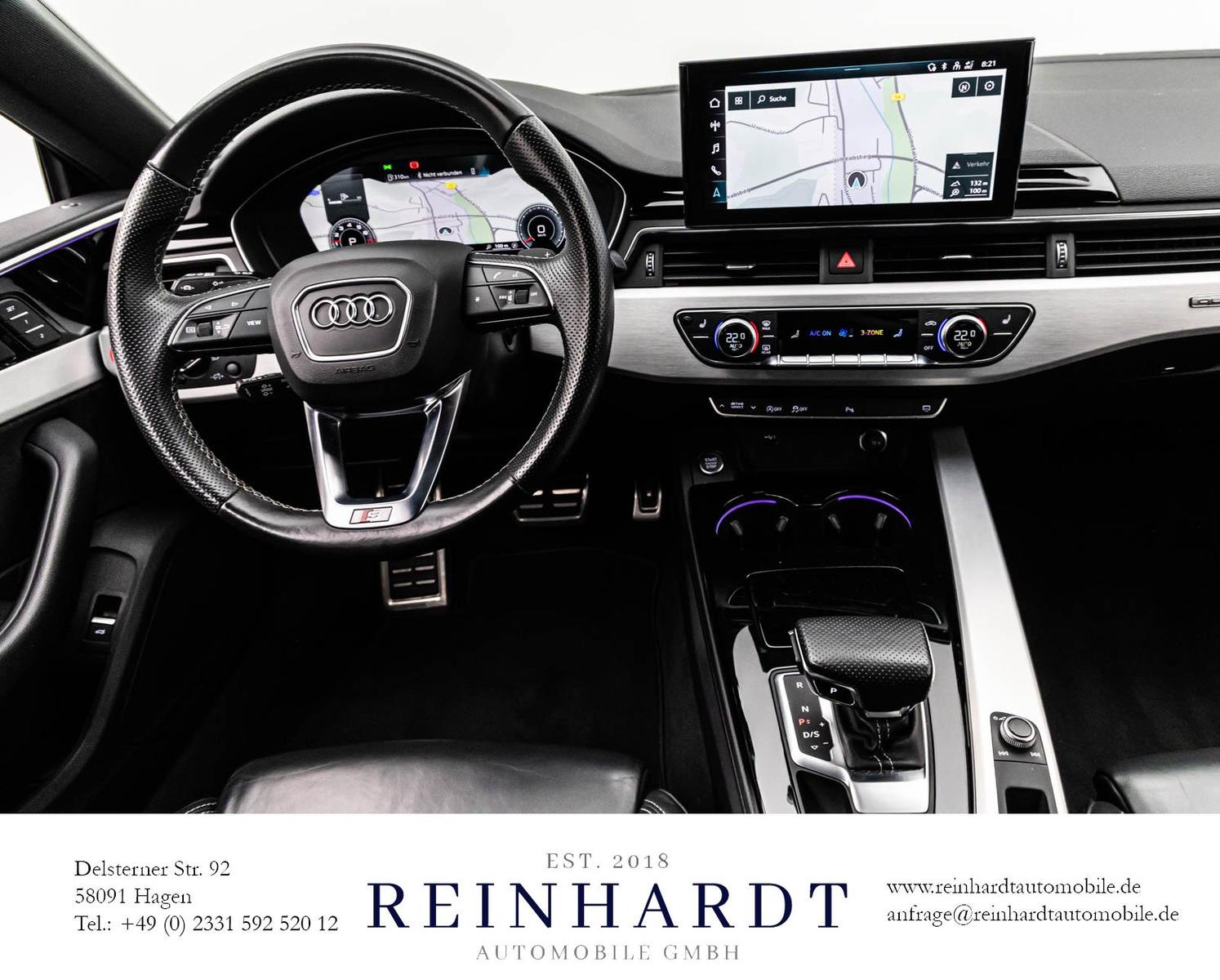 Audi A5 SPORTBACK 45TFSi Q 2x S LINE BLACK MATRIX/ACC, миниатюра 17