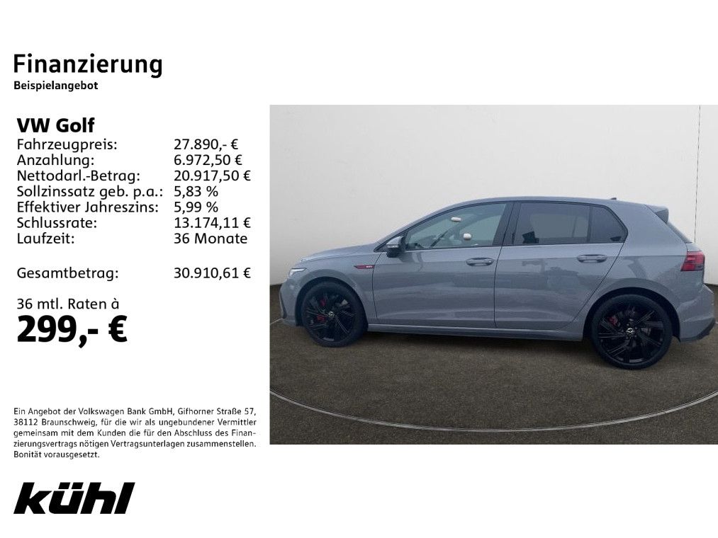 Volkswagen Golf VIII 2.0 TSI DSG GTI LM18,Standhz foto 2