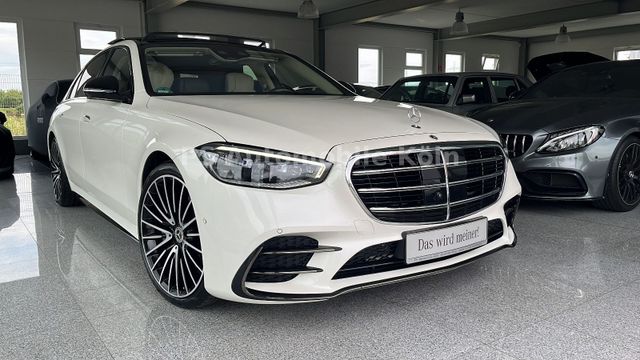 Mercedes-Benz S400d 4M LANG AMG+NiGHT+21|EXCLUSV|KüHLFACH|3xTV