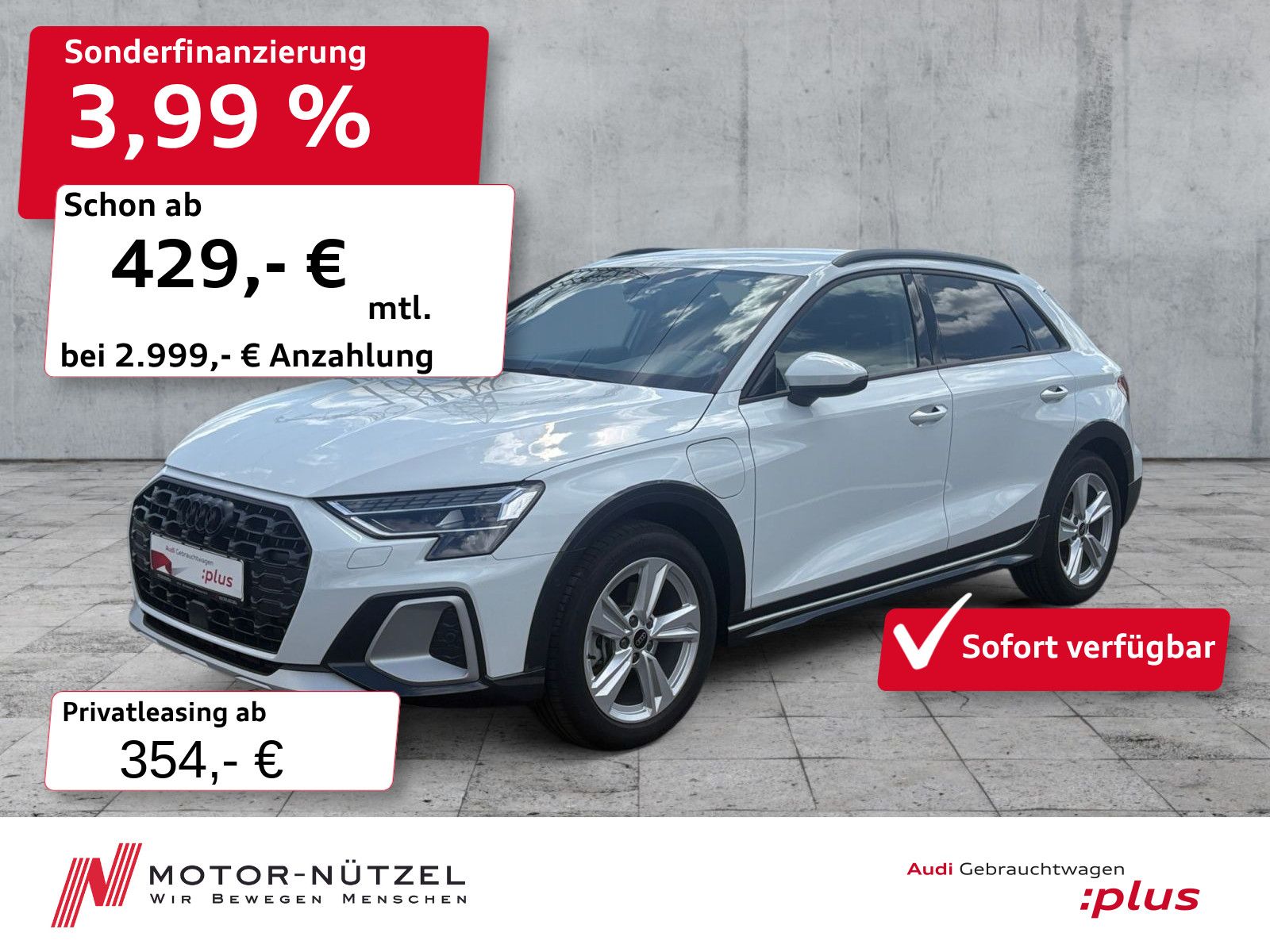 Audi A3 allstreet 40 TFSI e S-TR LED+NAVI+RFK+ACC+SHZ