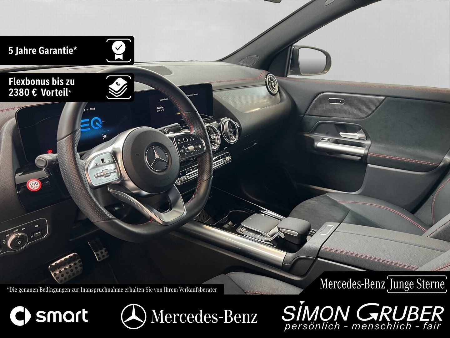 Fahrzeugabbildung Mercedes-Benz EQA 300 4M AMG Night Ambi KeyGO LED Kamera